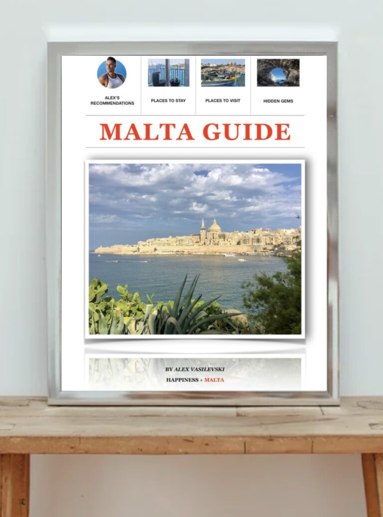 Malta Guide Book vol.1 Alex in Malta